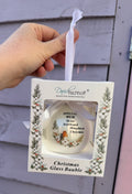 Christmas Glass bauble - Mum
