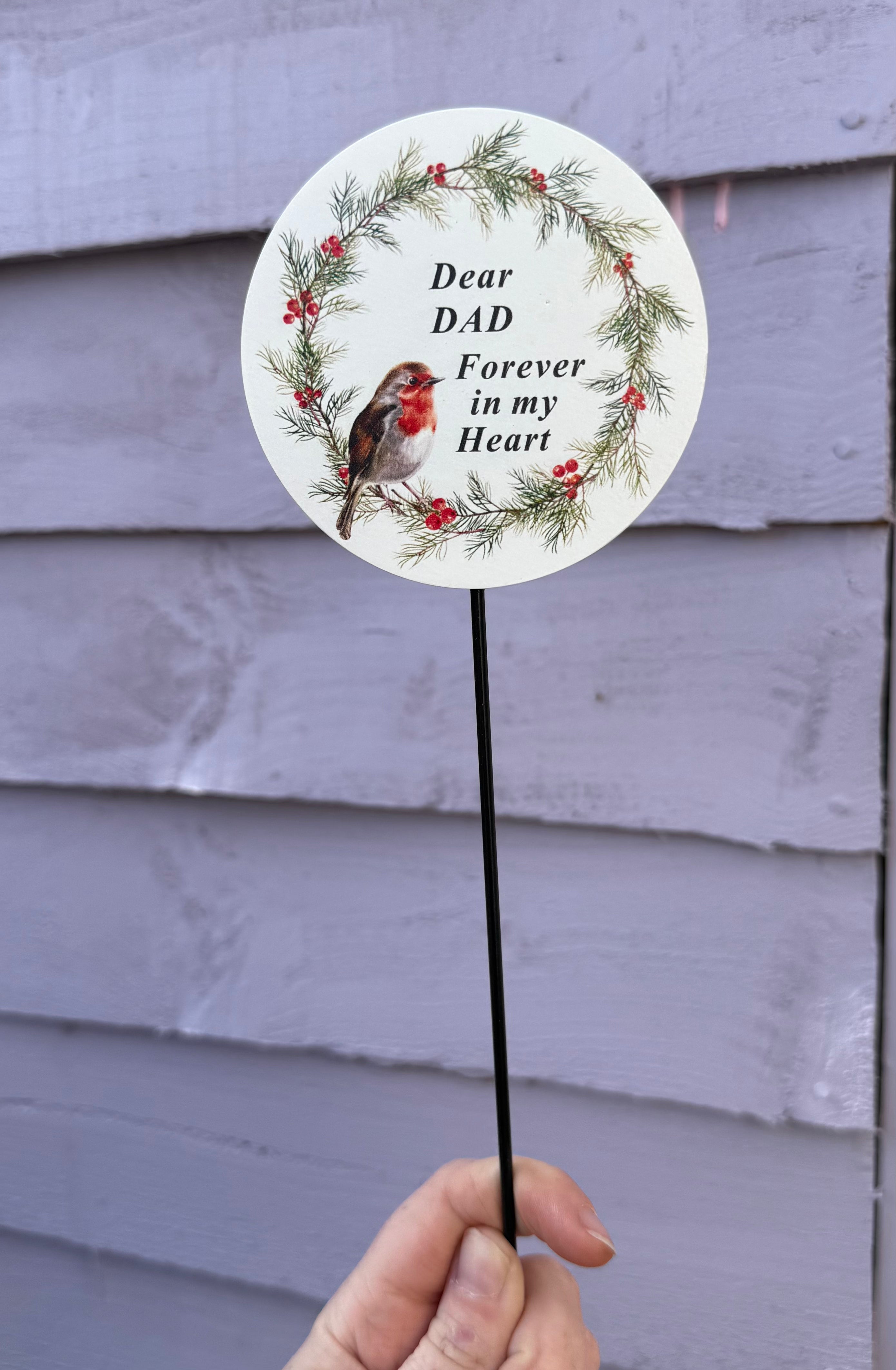 Robin Wreath - Memorial Spike