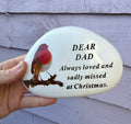 Memorial Decor - Robin Pebble